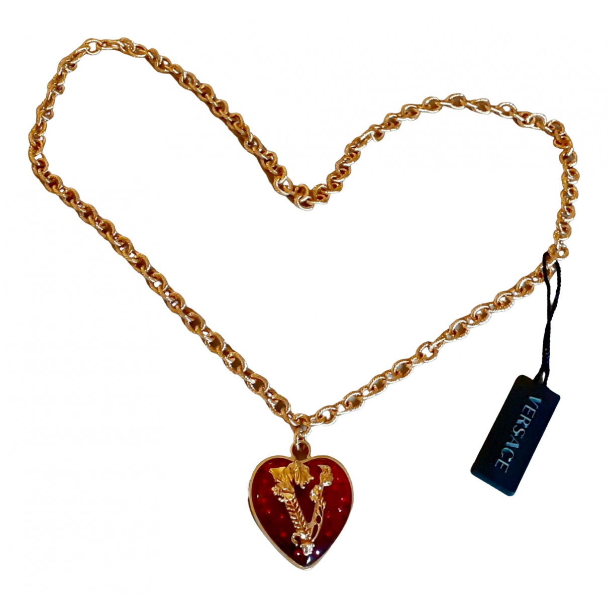 Necklace Versace Gold in Metal - 14385923